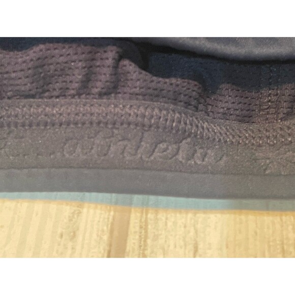Medium Athleta Navy padded Sports Bra RN 54023 polyester spandex - Picture 10 of 11